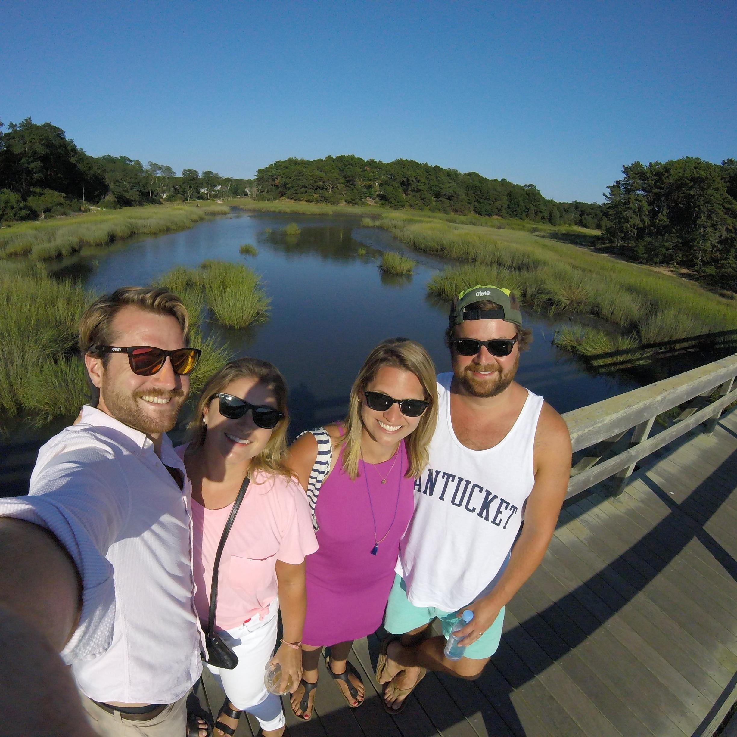 Exploring Wellfleet with Emily and Tripp! August 2016