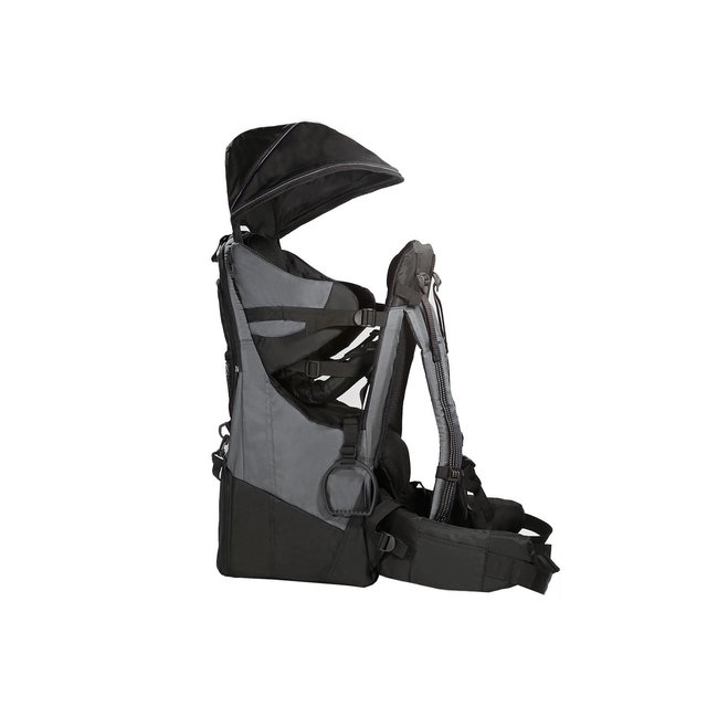 ClevrPlus Deluxe Outdoor Child Backpack Baby Carrier Light Outdoor Hiking, Grey
