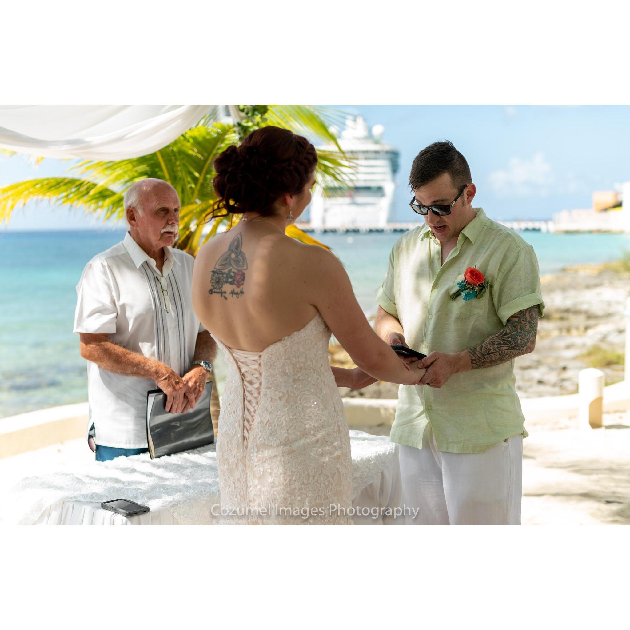 Saying Our Vows!