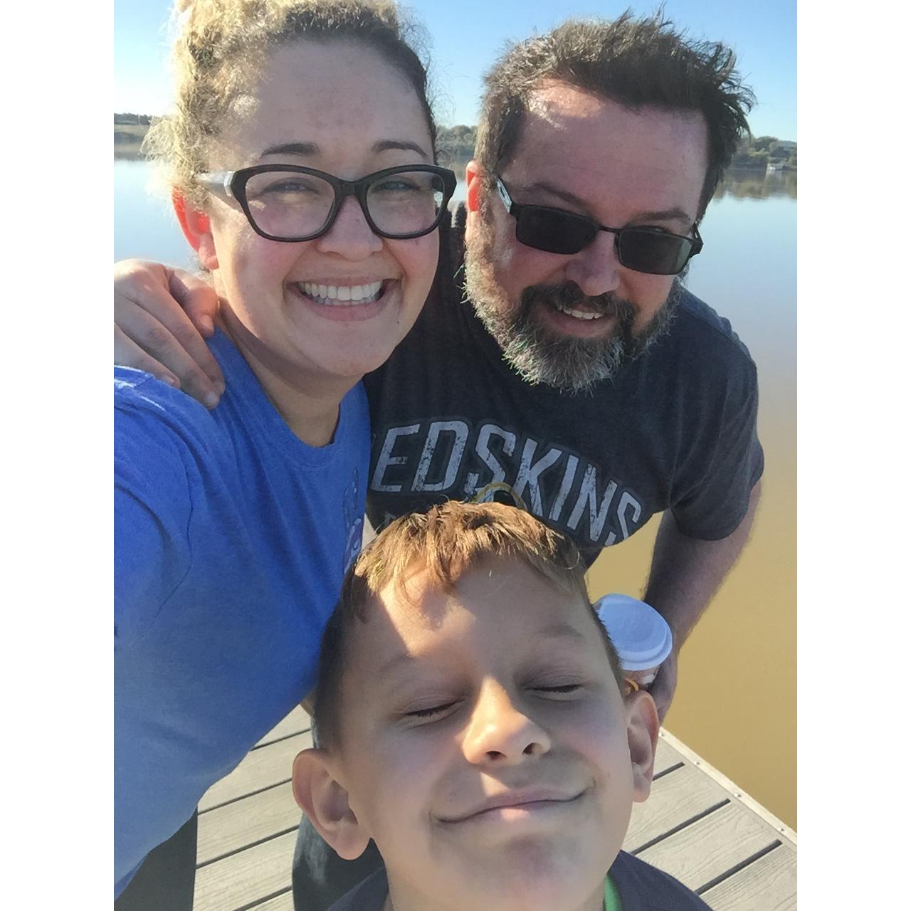 cir. October 2018
We braved camping outside for the first time!