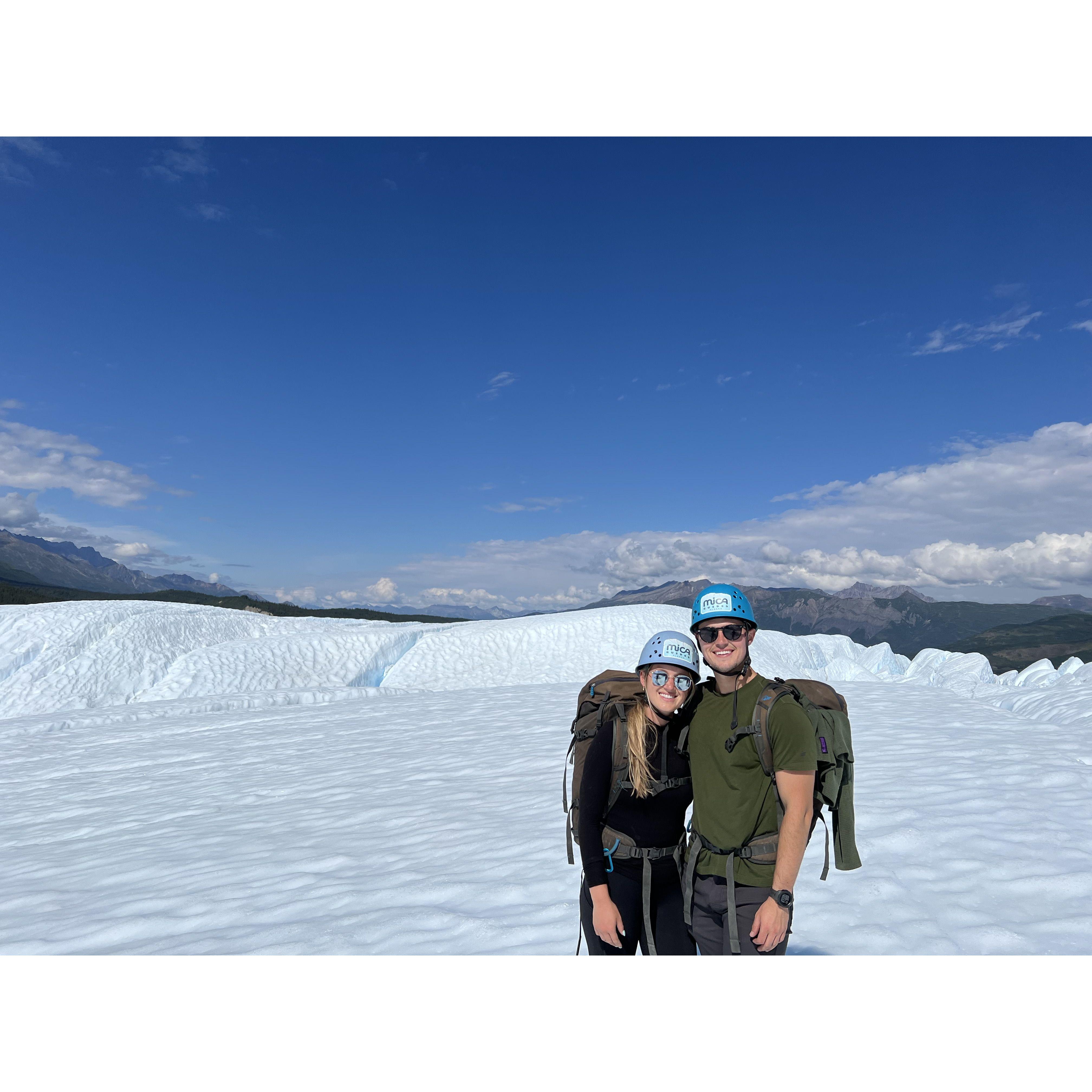 Ice climbed in Alaska!!