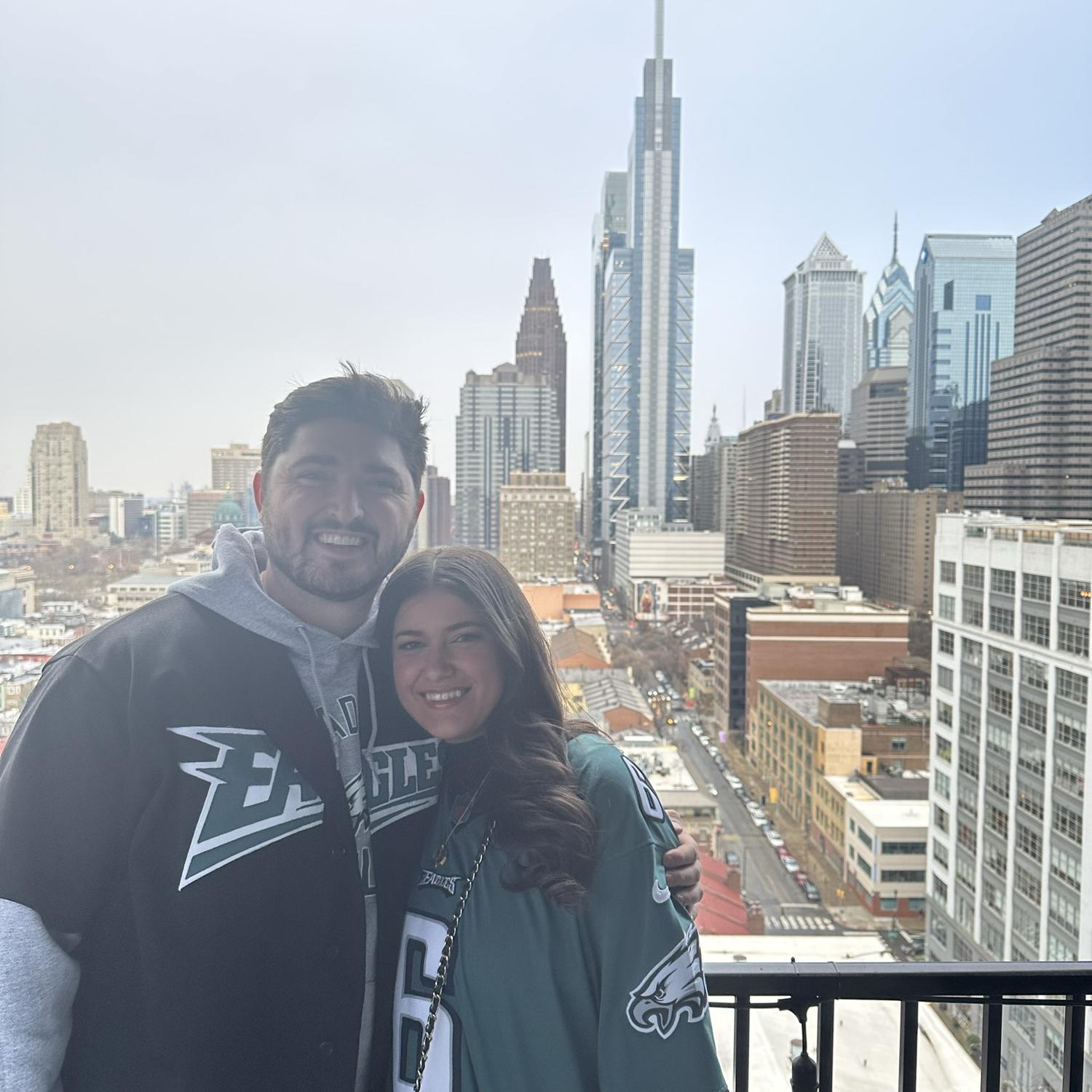 Go Birds! Amanda is now a converted Eagles fan