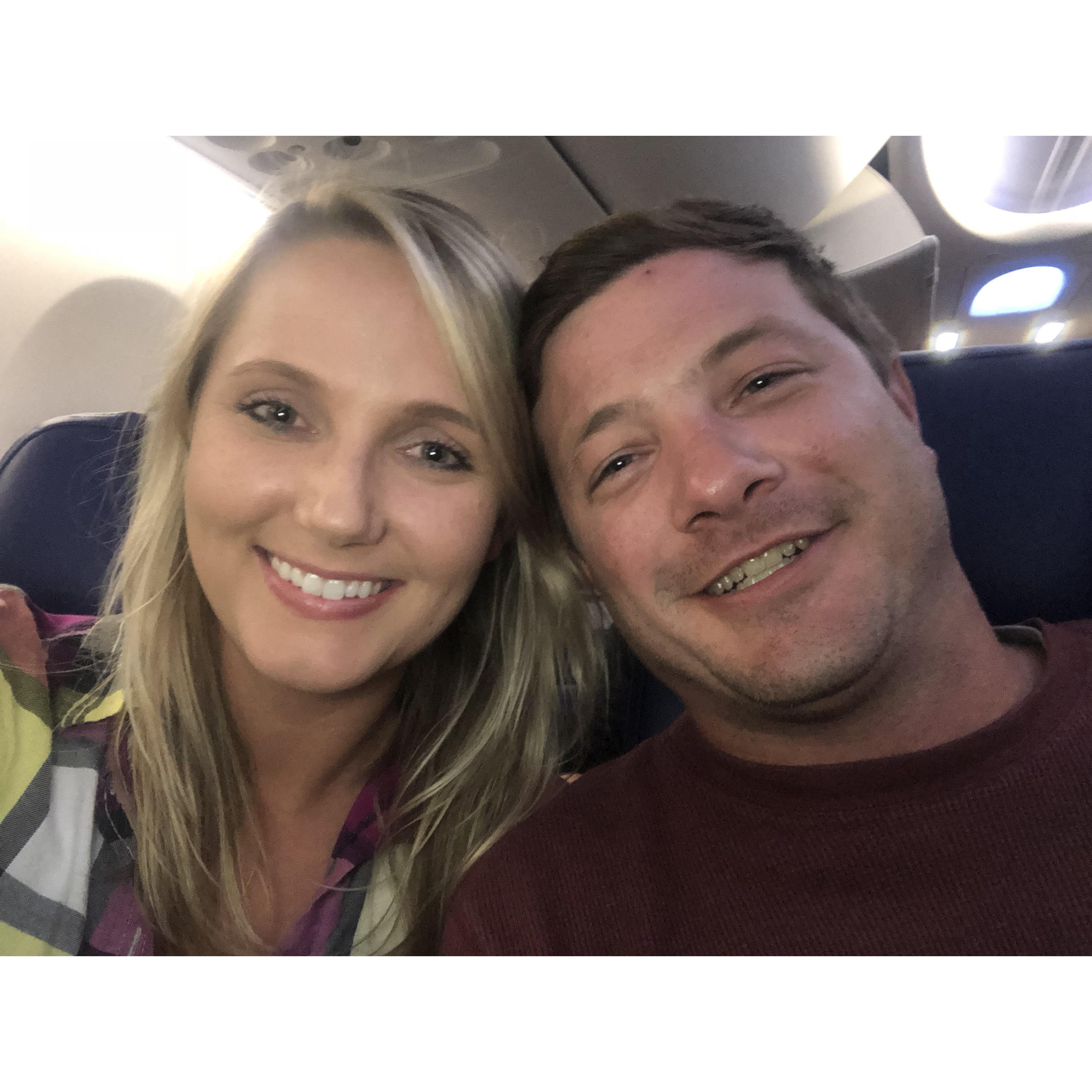 First trip together to Denver Colorado✈️