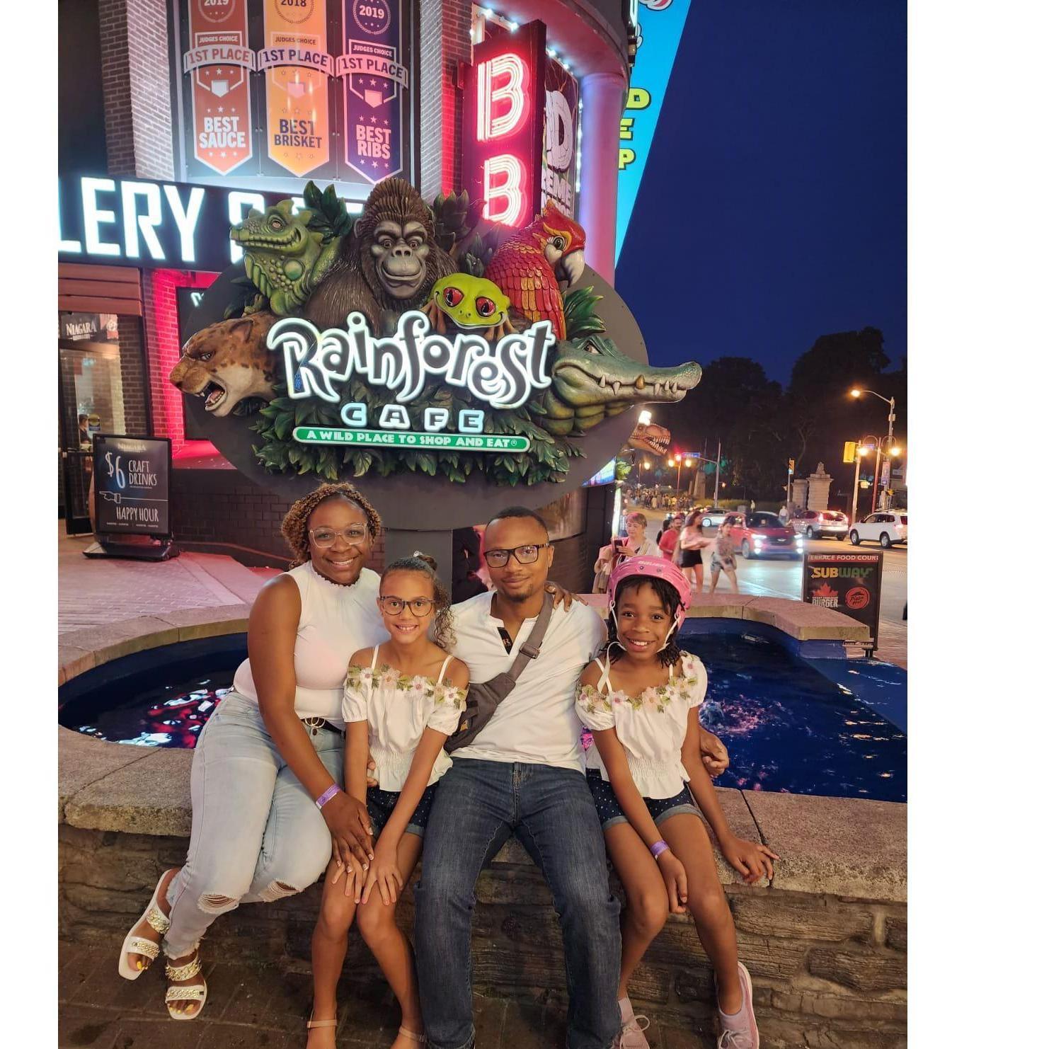 Family weekend getaway: Niagara Falls, ON