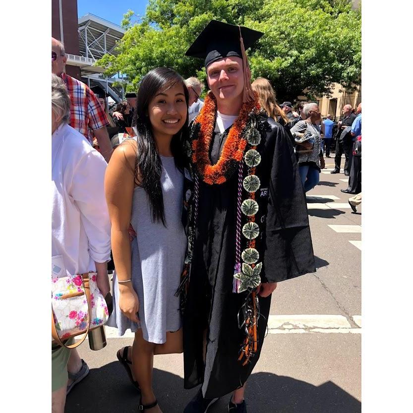 Nolan's graduation. (Jun 2018)