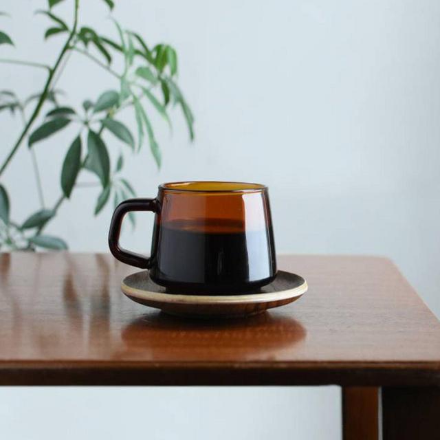 Sepia 11 oz. Glass Mug (Set of 4)