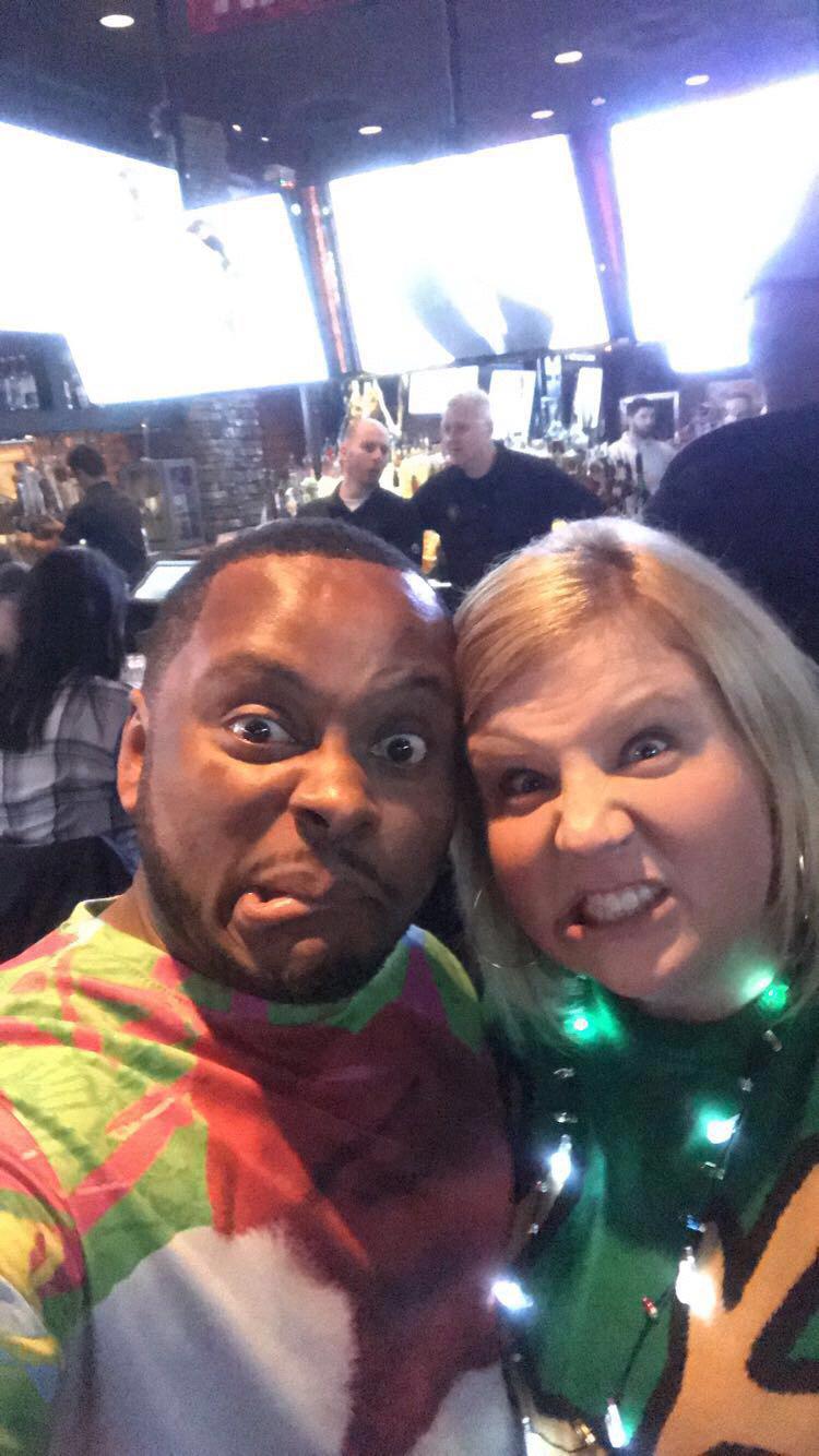 Ugly Christmas Sweater Party, Dec. 2018