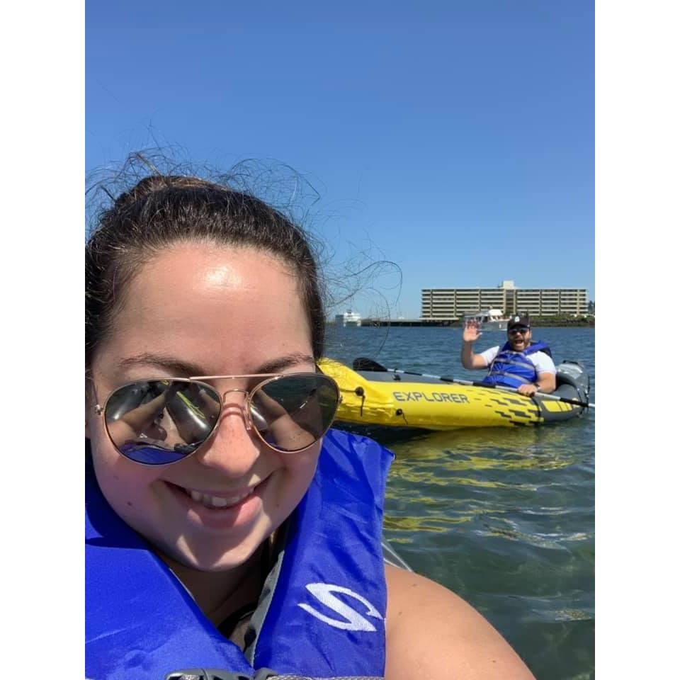 Kayaking in Shilshole Bay