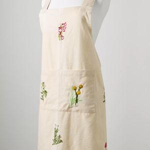 Galley & Fen Botanical Embroidered Apron