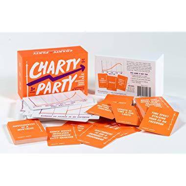 Charty Party - The Adult Card Game of Absurdly Funny Charts, Graphs, and Data Visualization