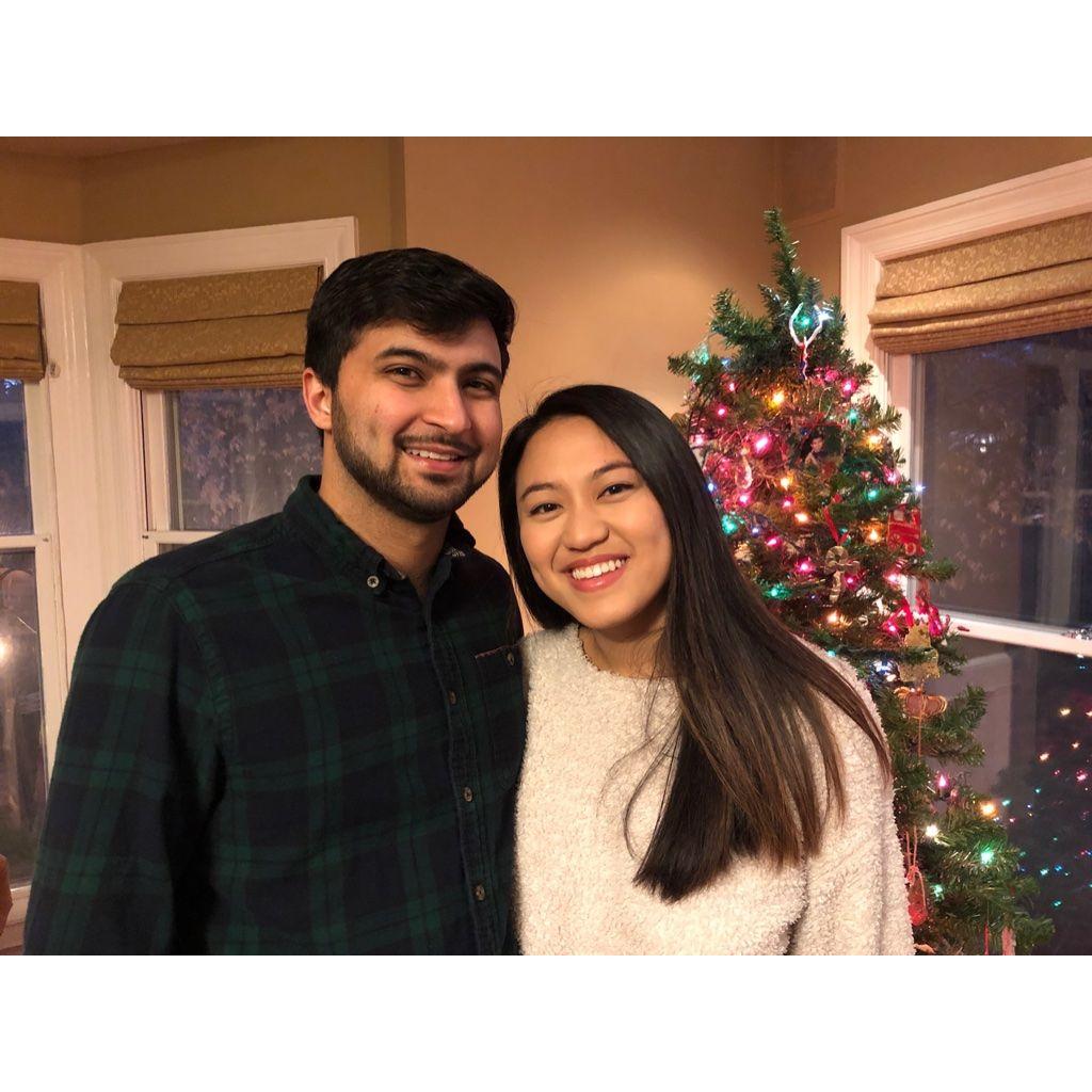 Spending Christmas with Rohan's family in Kansas City. (2019)