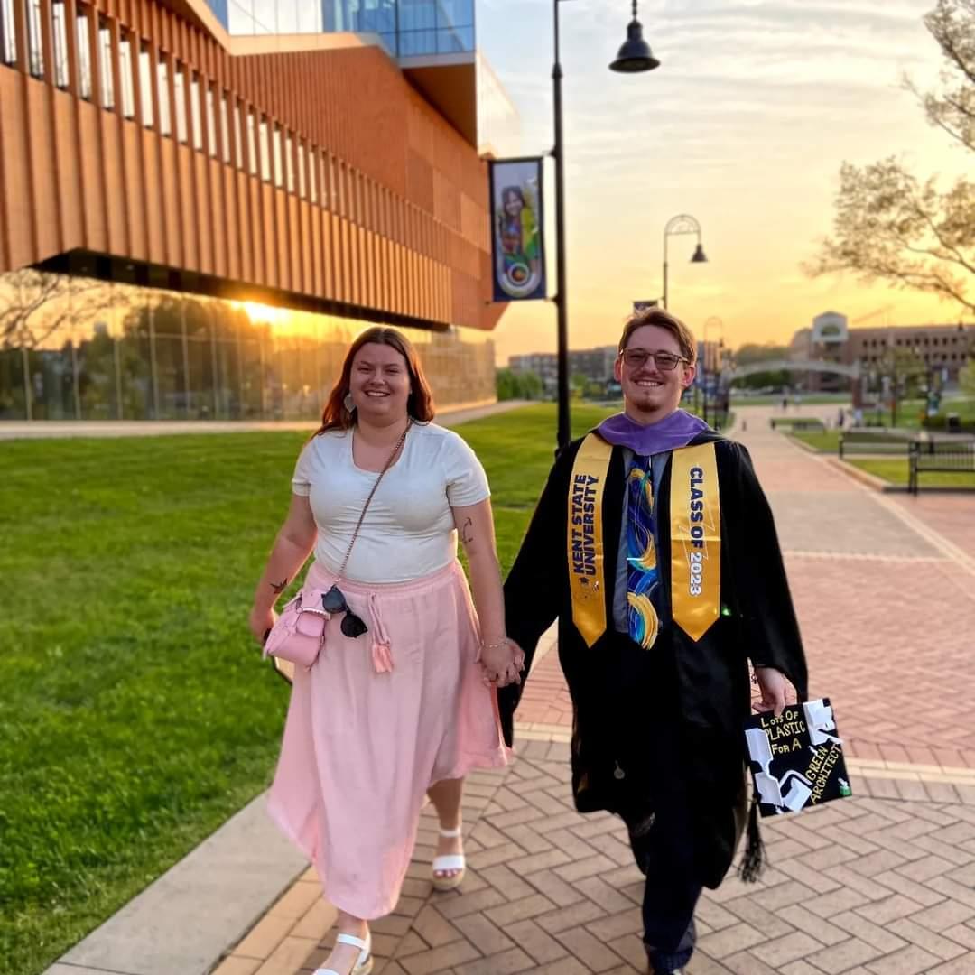 Rick's Grad School Commencement from Kent State, 2023