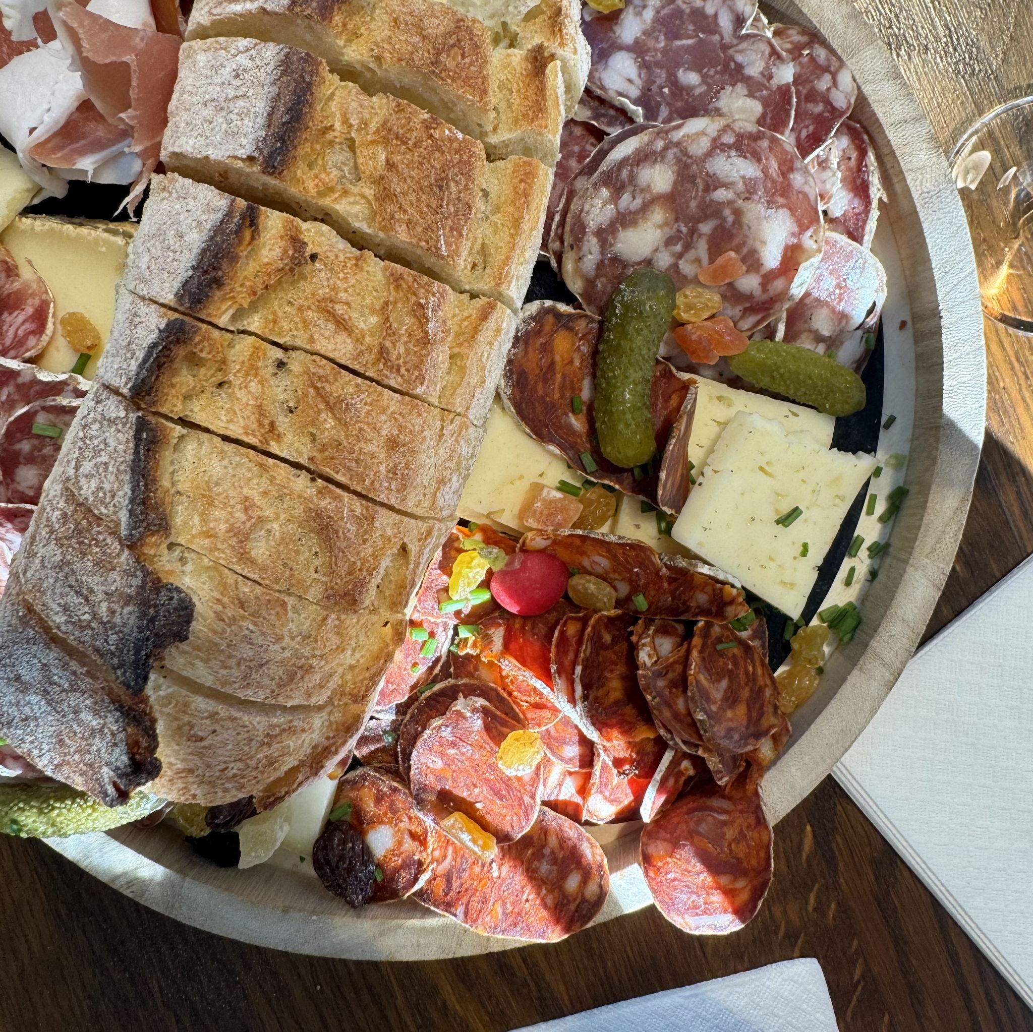 Charcuterie at Les Halles de Béziers! A great place for a lunch stop. Only 25 minutes from venue.