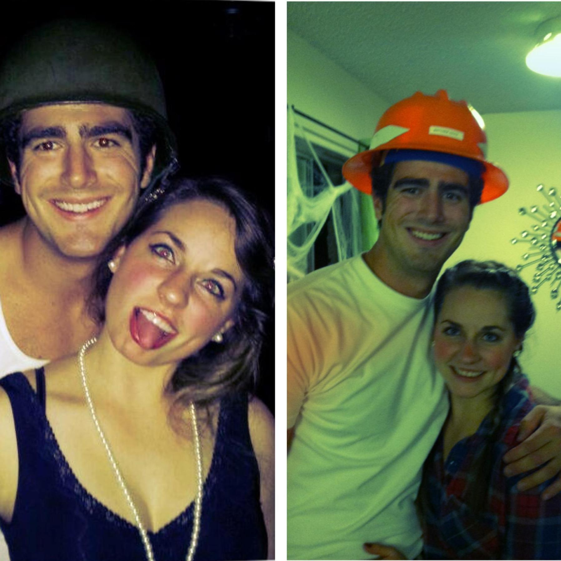 Our first Halloween together. 
2012