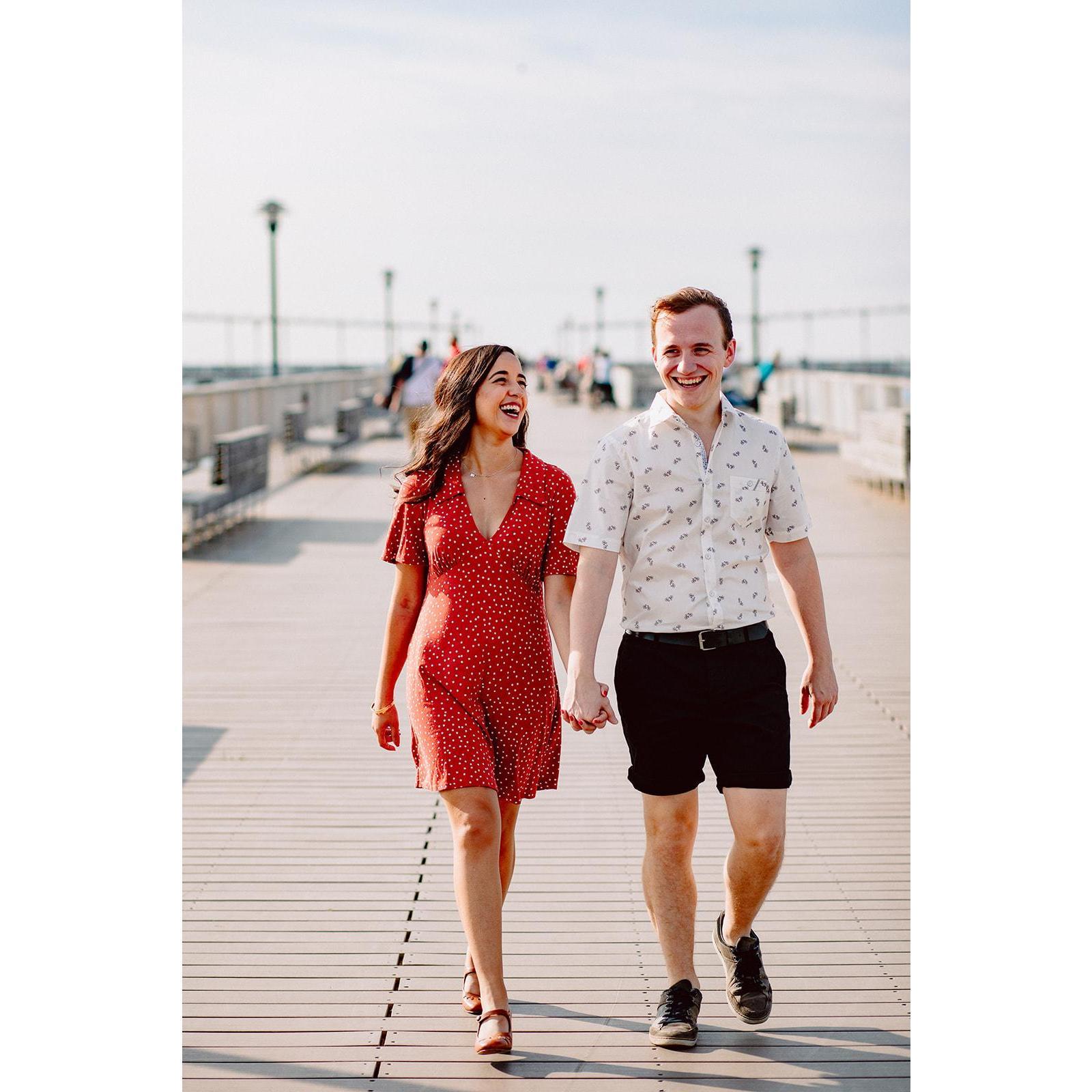 Totally candid and causal...