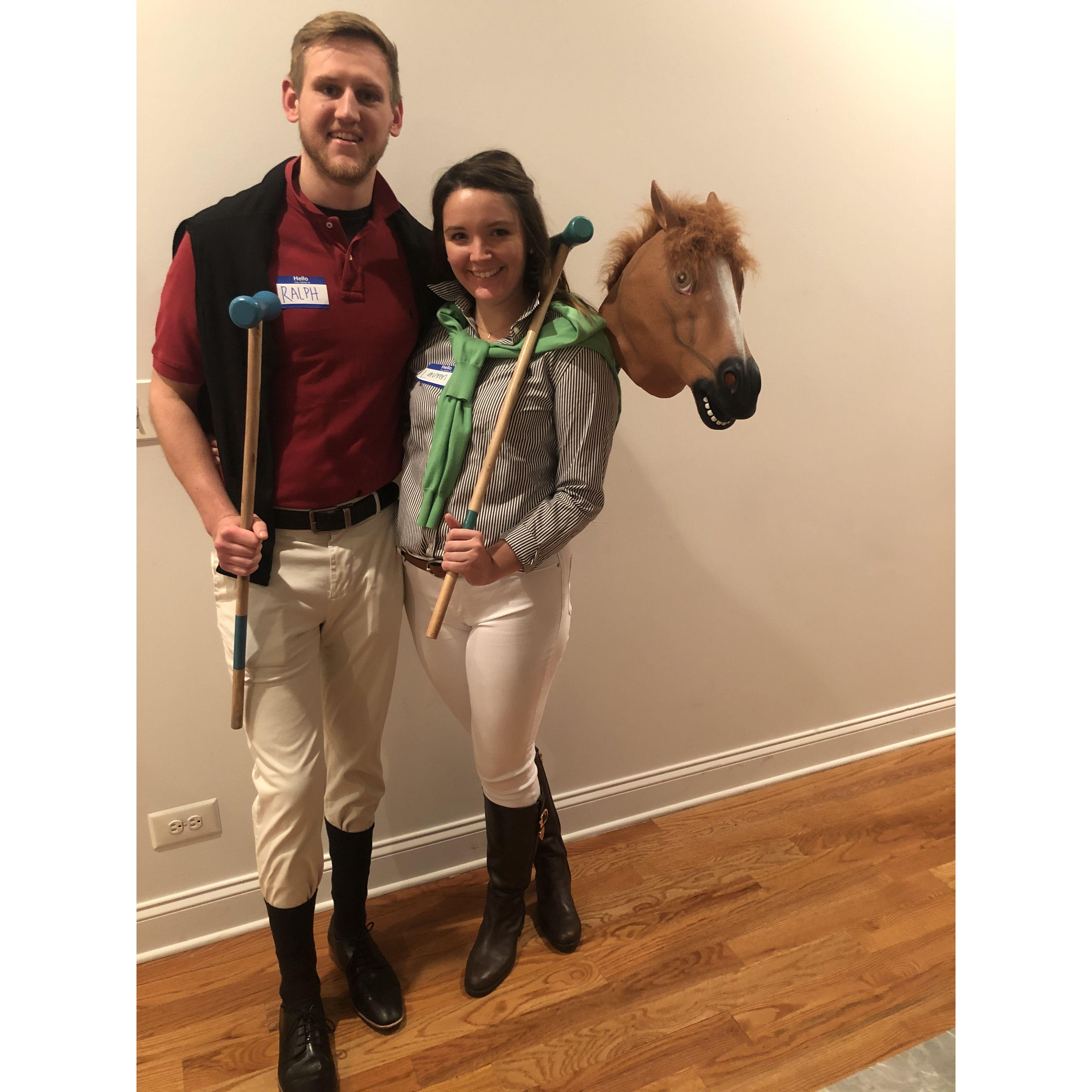 "Ralph LAUREN" Halloween costume
