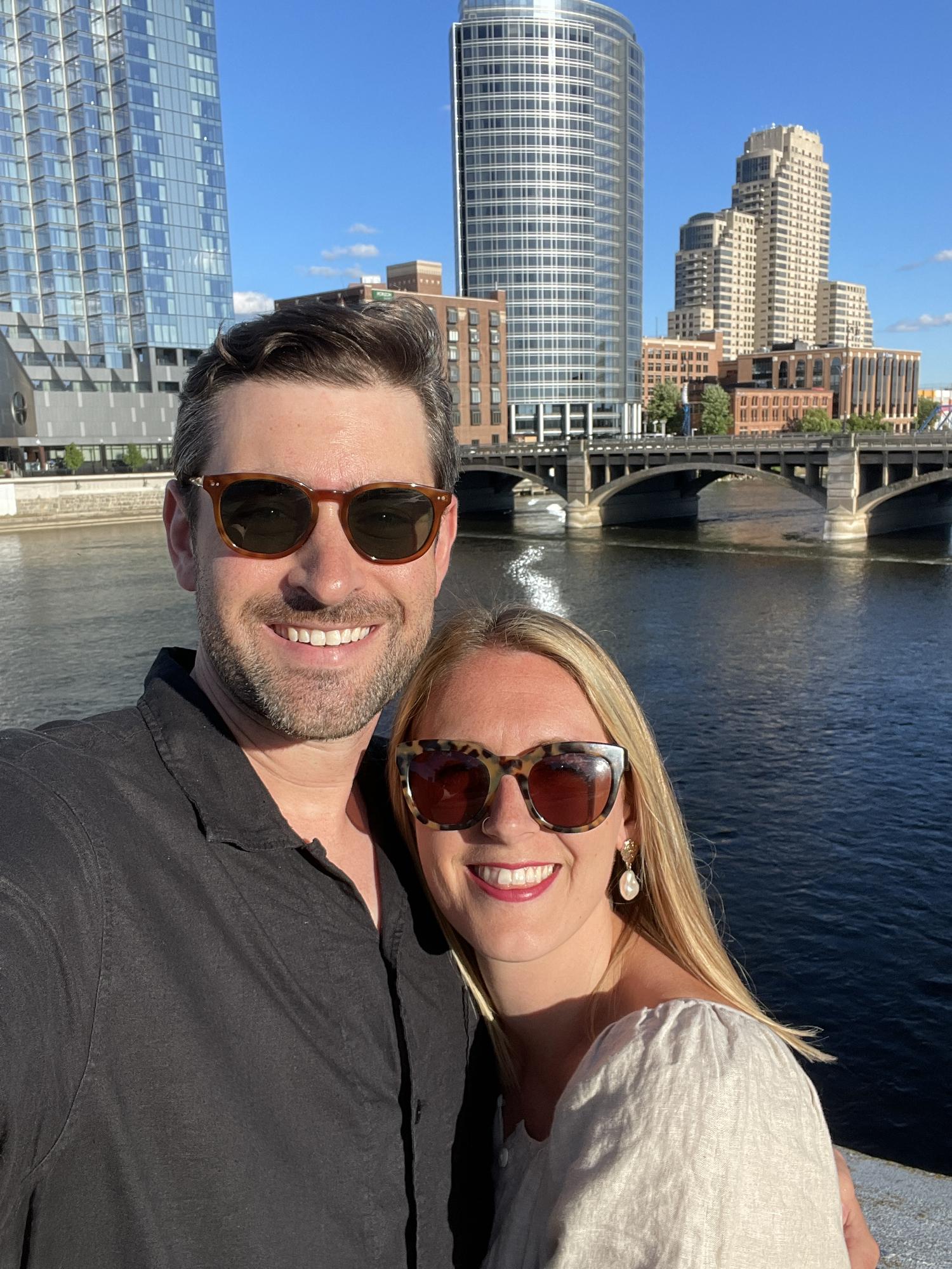 July 2022: A trip to Grand Rapids to plan the wedding. We’re so excited for the big day and can’t wait to celebrate with all of you!!