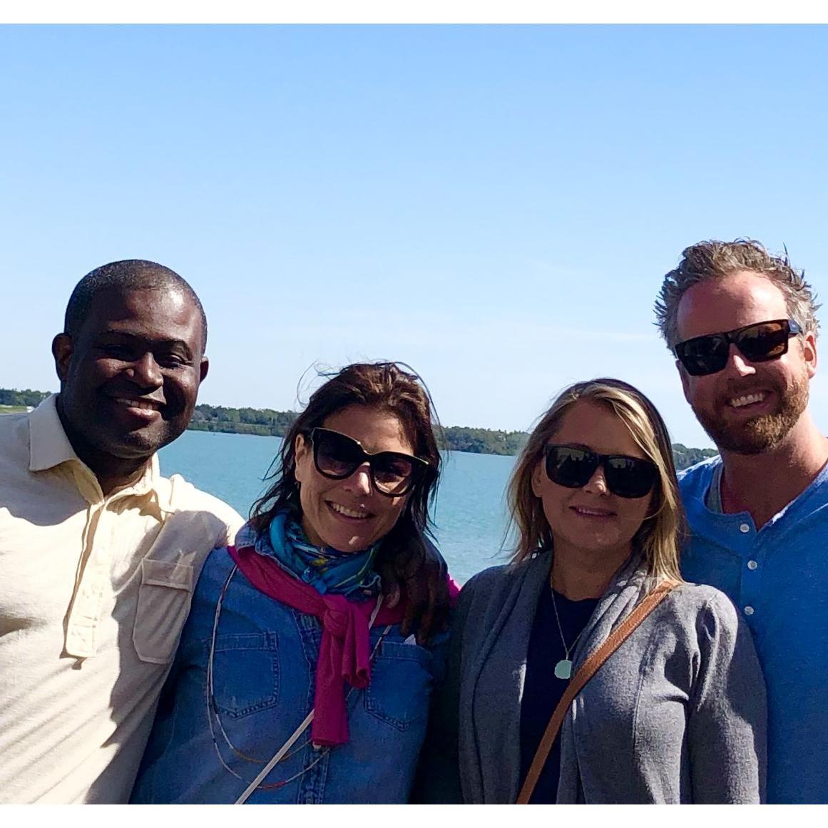 Quality time with close friends in Cleawater, FL