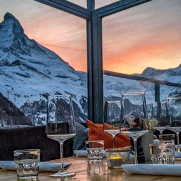 Mountain Lunch with Matterhorn Views