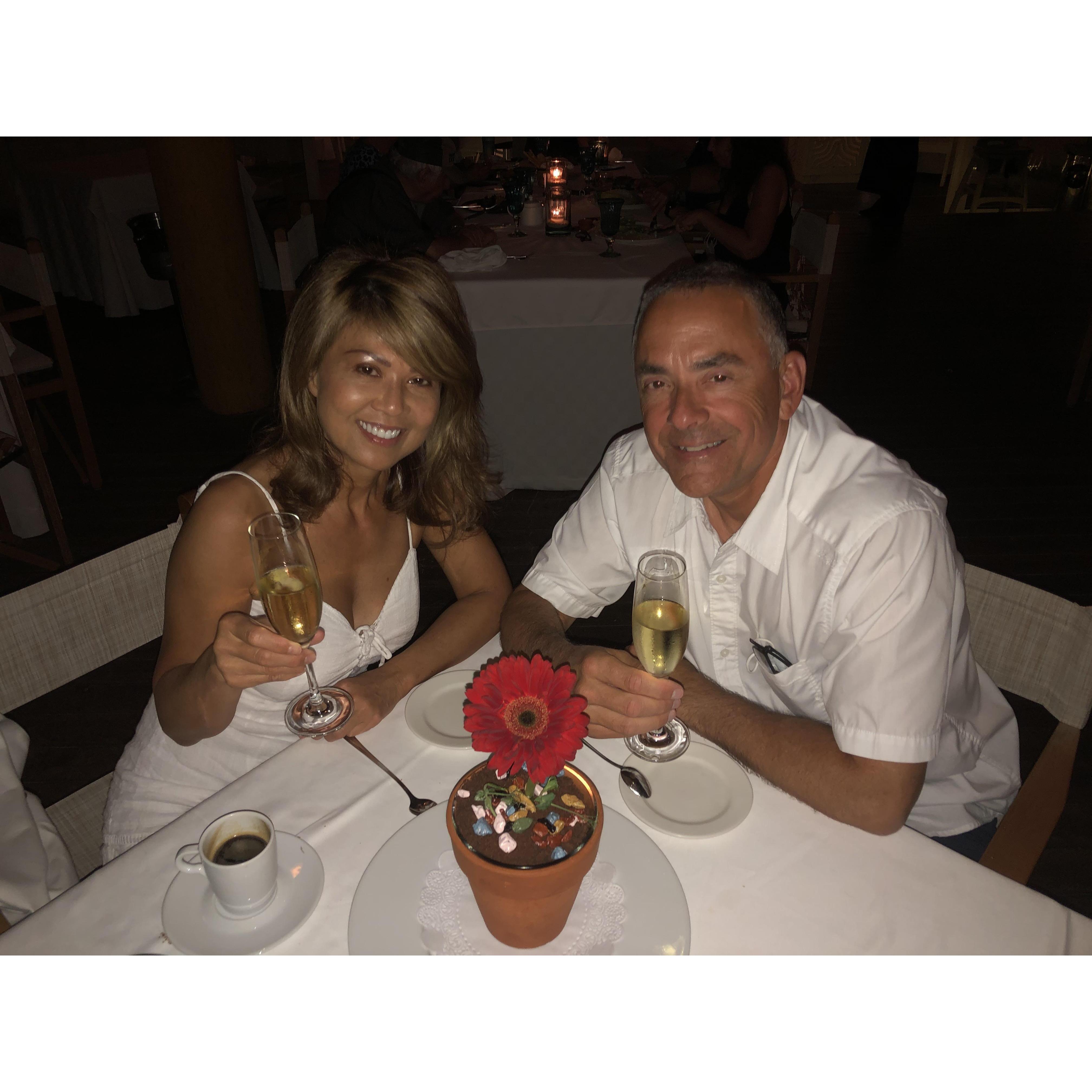 Dinner in Punta De Mita, Mexico