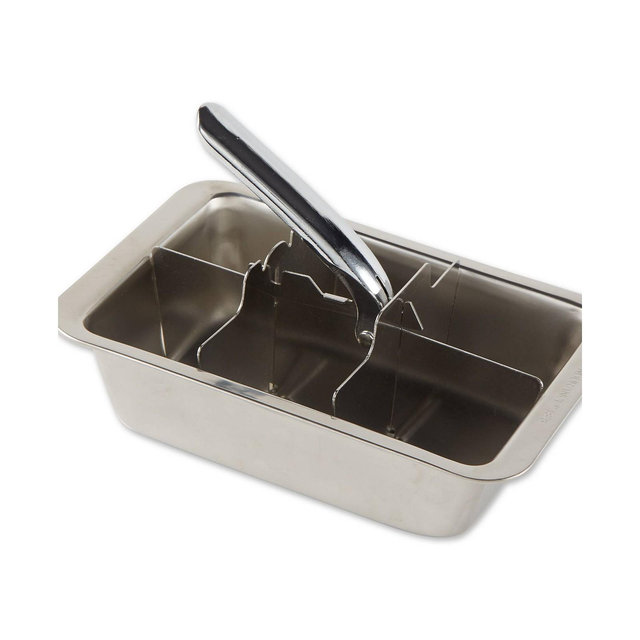 RSVP International Endurance Stainless Steel 7x5x3" Ice Cube Tray