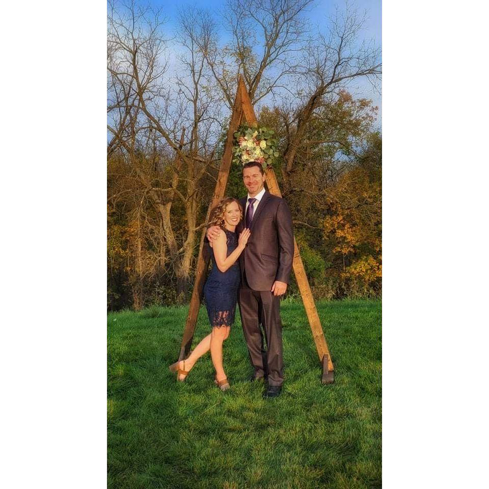 Celebrating the wedding of David Fochs, Jr. and Amanda