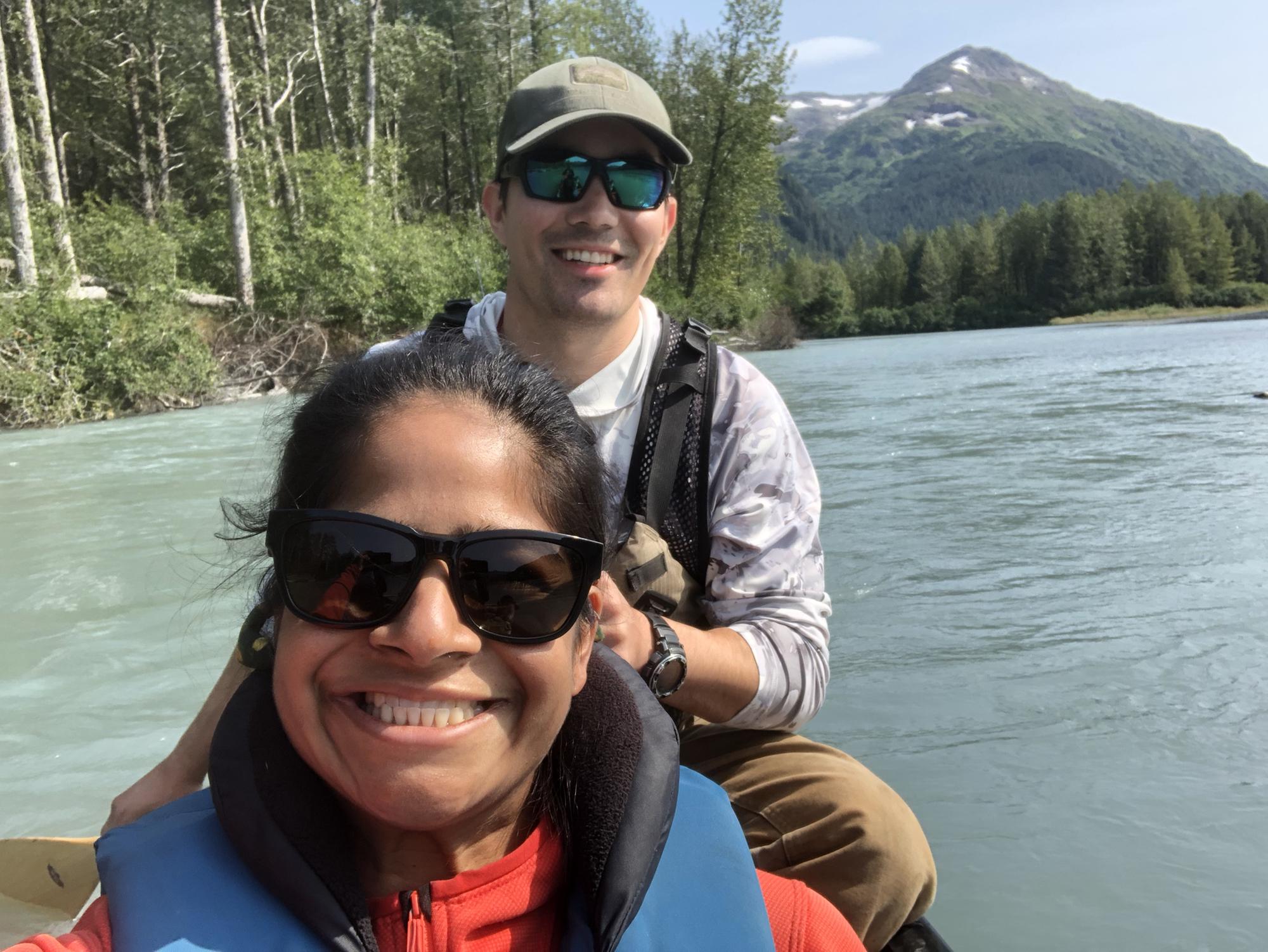 Floating Portage Creek - Sept 2018