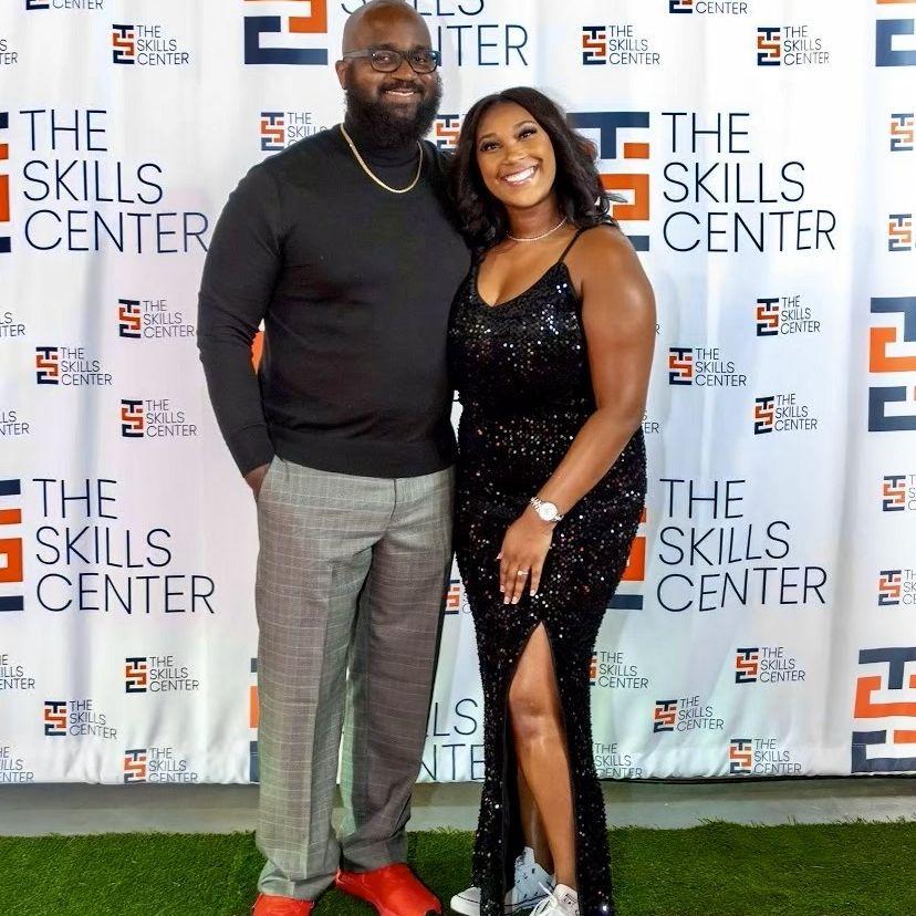 Skills Center Sneaker Ball with baby