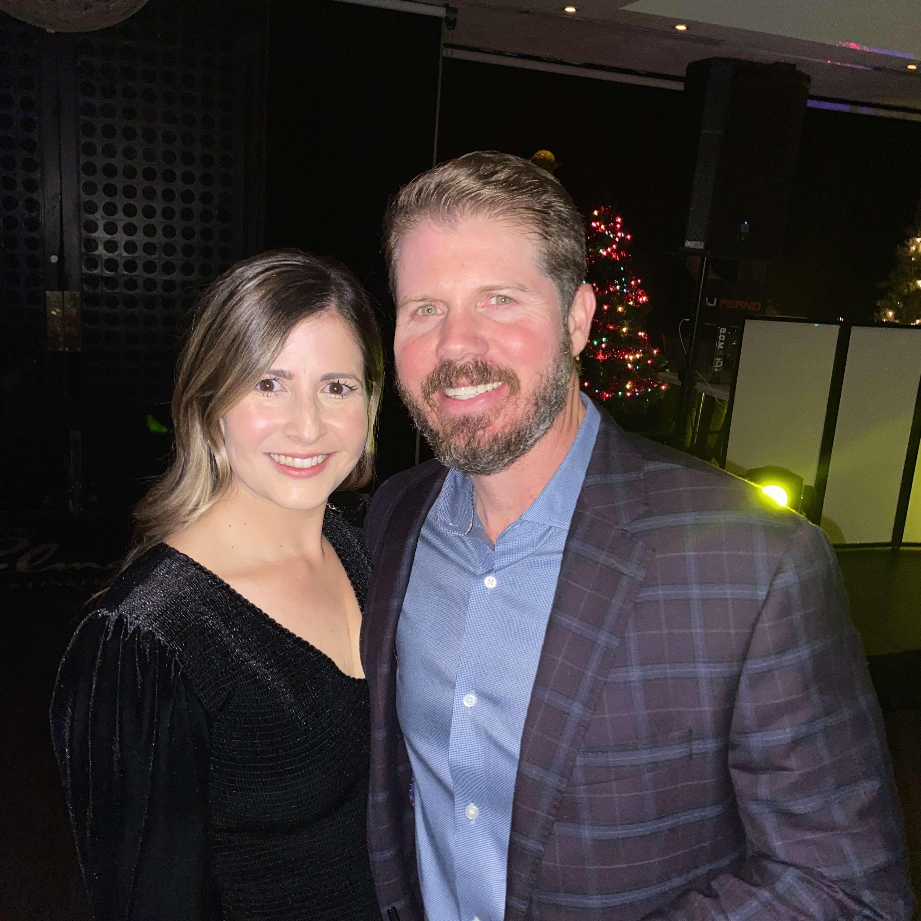 Billy's first Pluckers Christmas Party