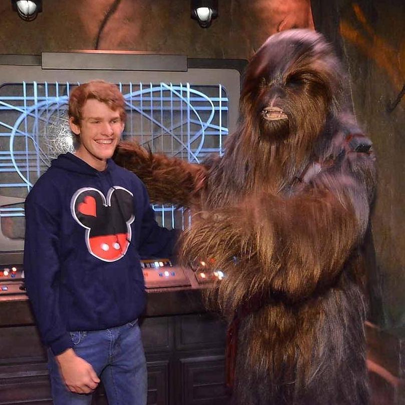 Mercedes' 18th Birthday Trip to Disneyland! We got to meet Chewbacca! - March 2016