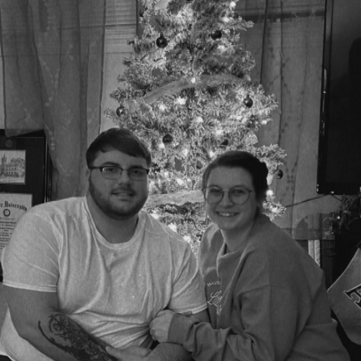 First Christmas as Roomies!!