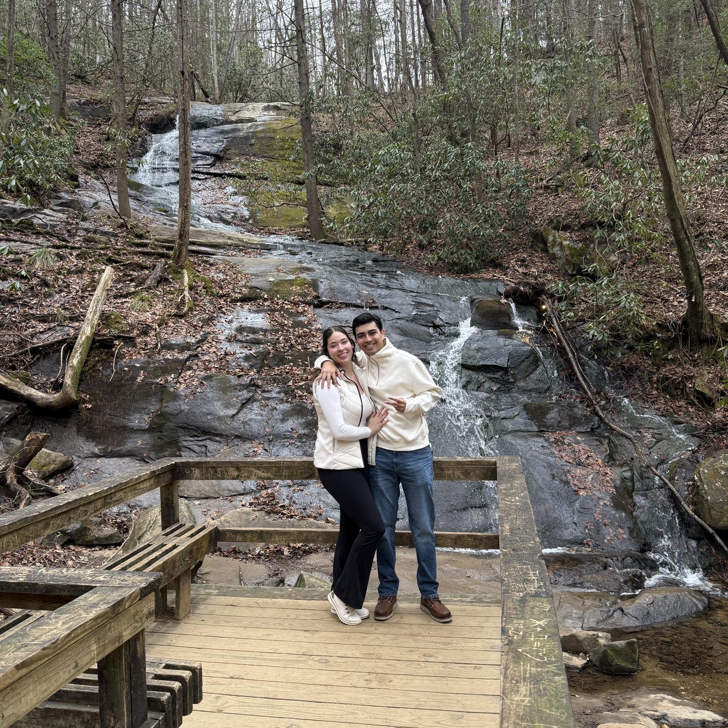 Fall branch falls hike