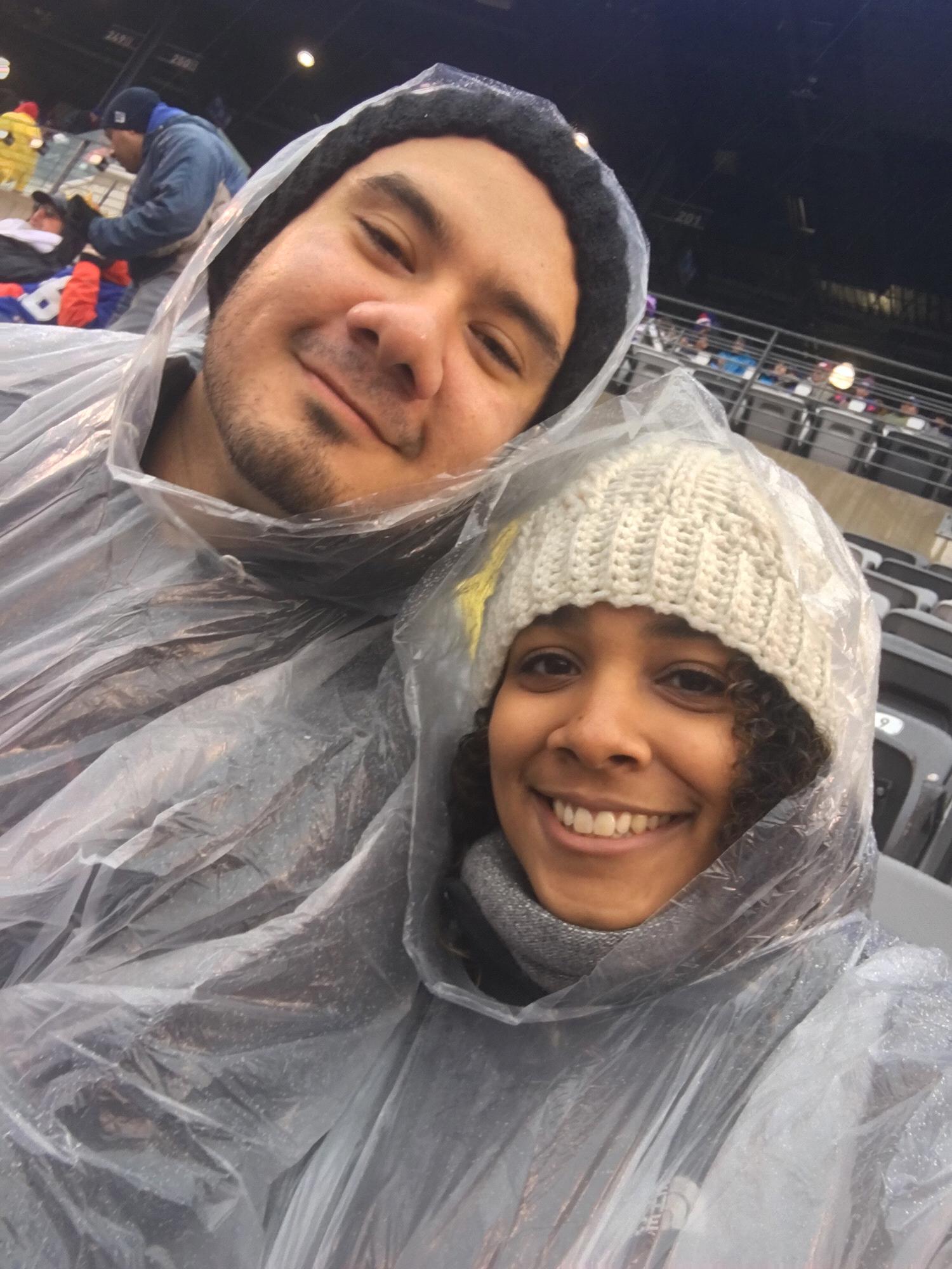 This picture was taken when we went up to NJ to see the Giants at MetLife Stadium for Carlos's birthday in December. There are so many memories behind this picture and one of our favorite days.