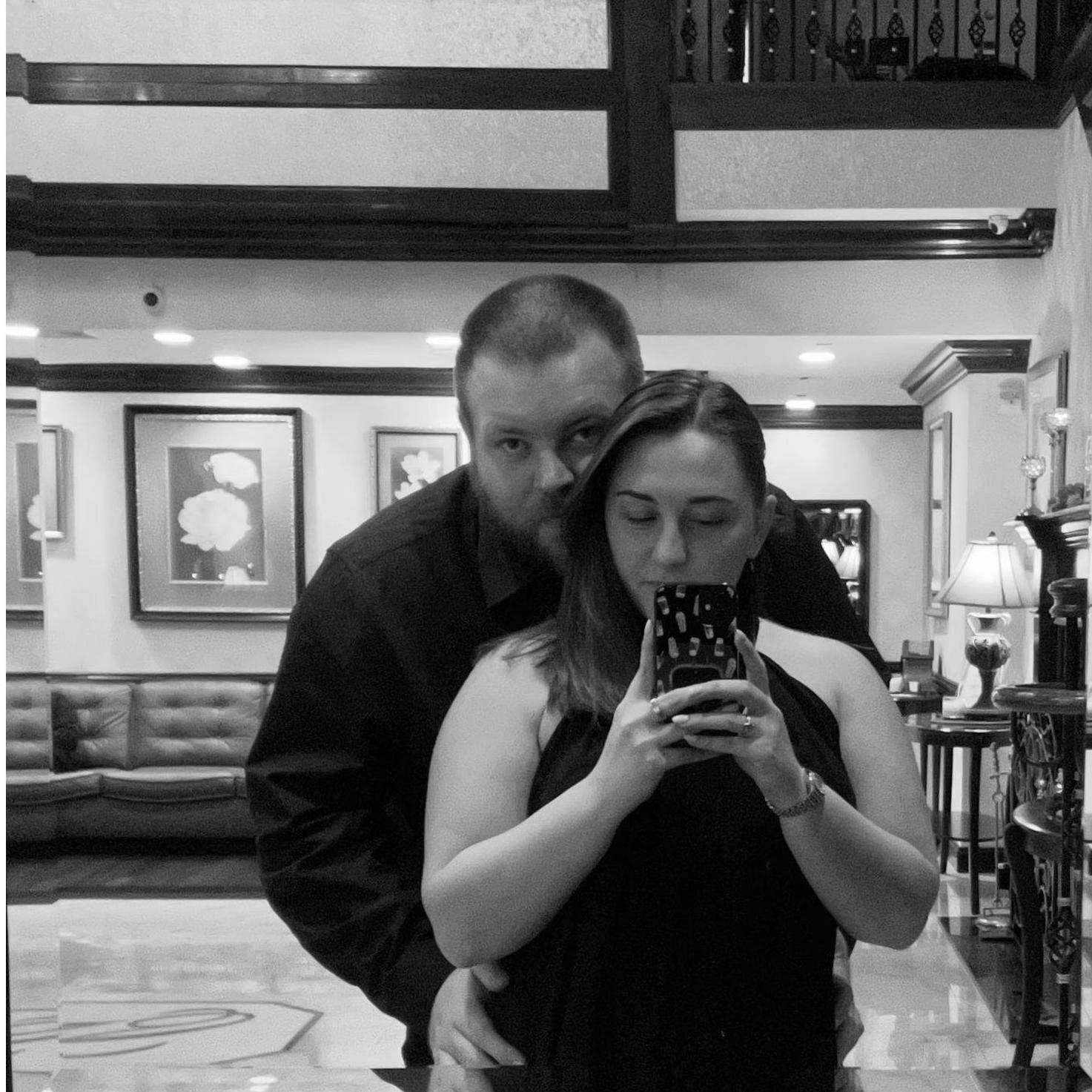 First time I got to be Justin's plus 1 to an event