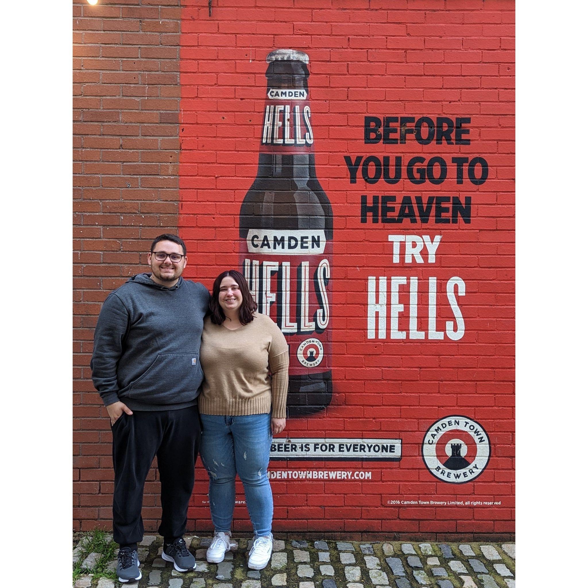Brewery in London.