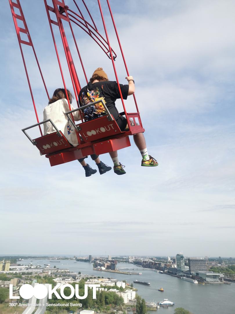 The swing at A’dam tower