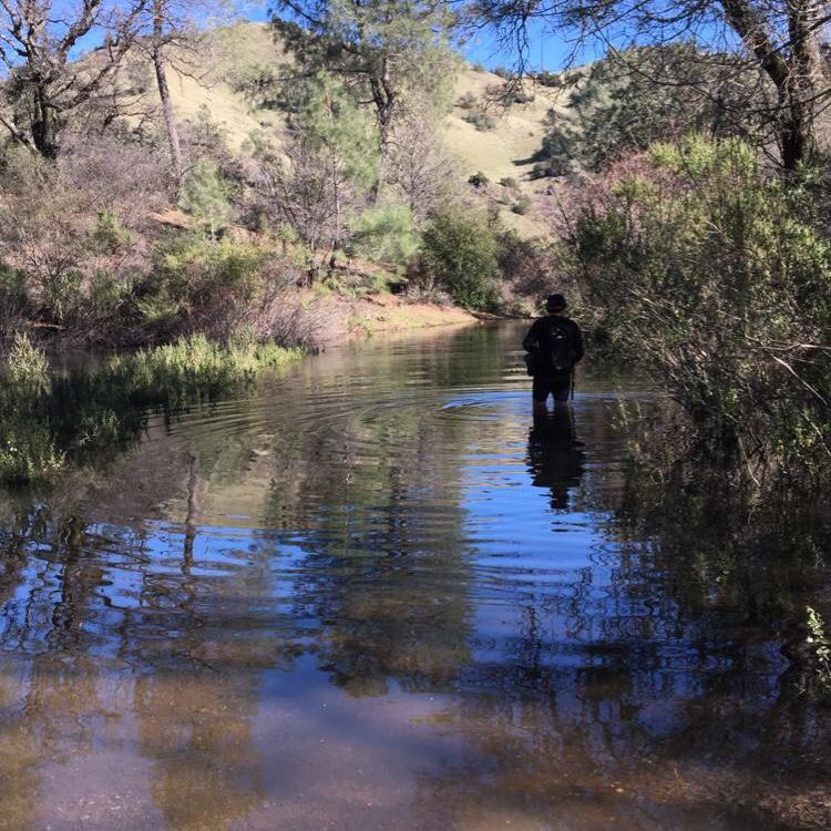 One of our first pics Mariana took of Travis! We hiked 7miles this day, had to walk through freezing cold water - then Mariana had to go to her serving job after. It was a longggg day