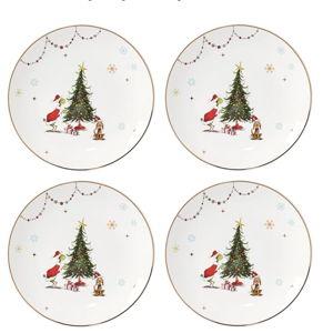 Lenox 895052 Merry Grinchmas Dinner Plates, Set Of 4