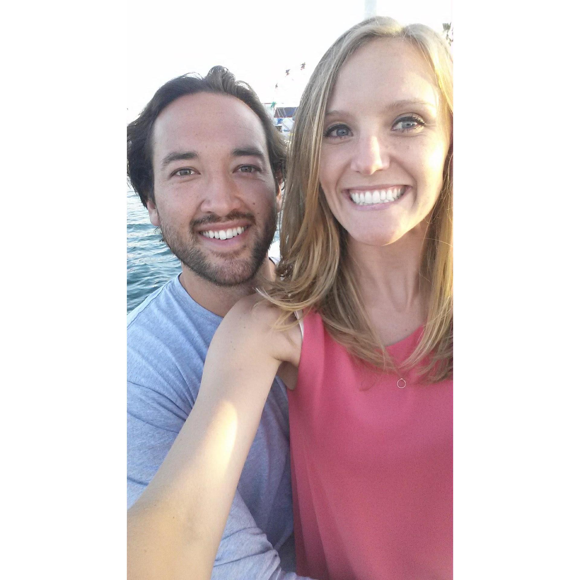 The first picture we ever took together.