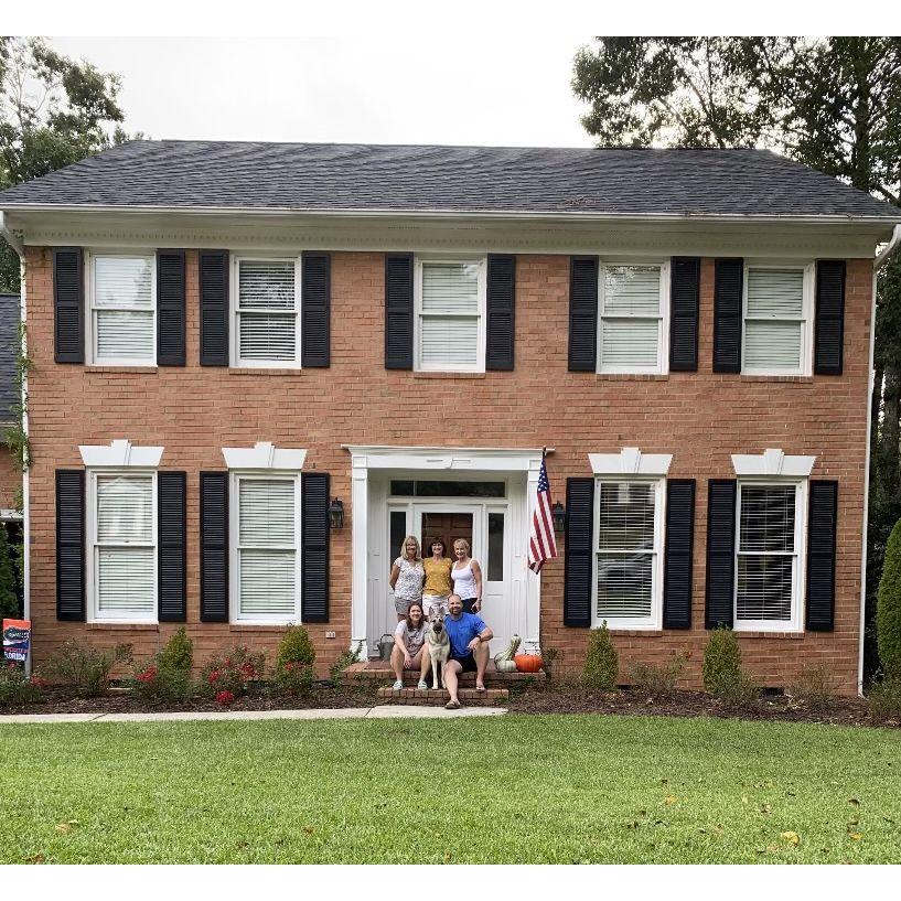 The Executive Wedding Committee visits our new home for the first time (Michelle's mom, Josh's mom, and Aunt Patti)