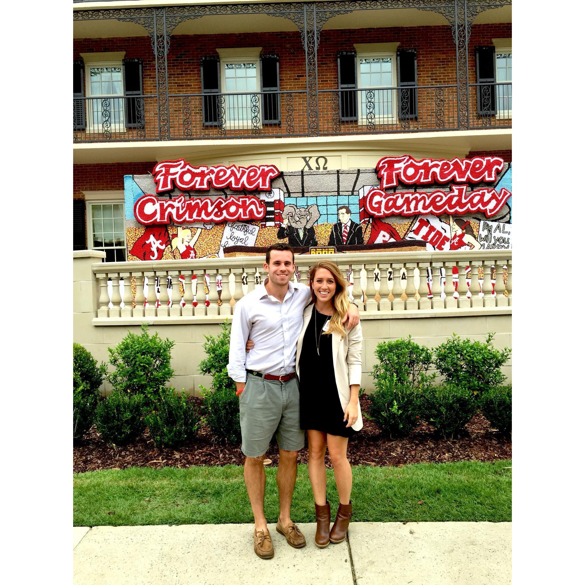 Tailgate in Tuscaloosa