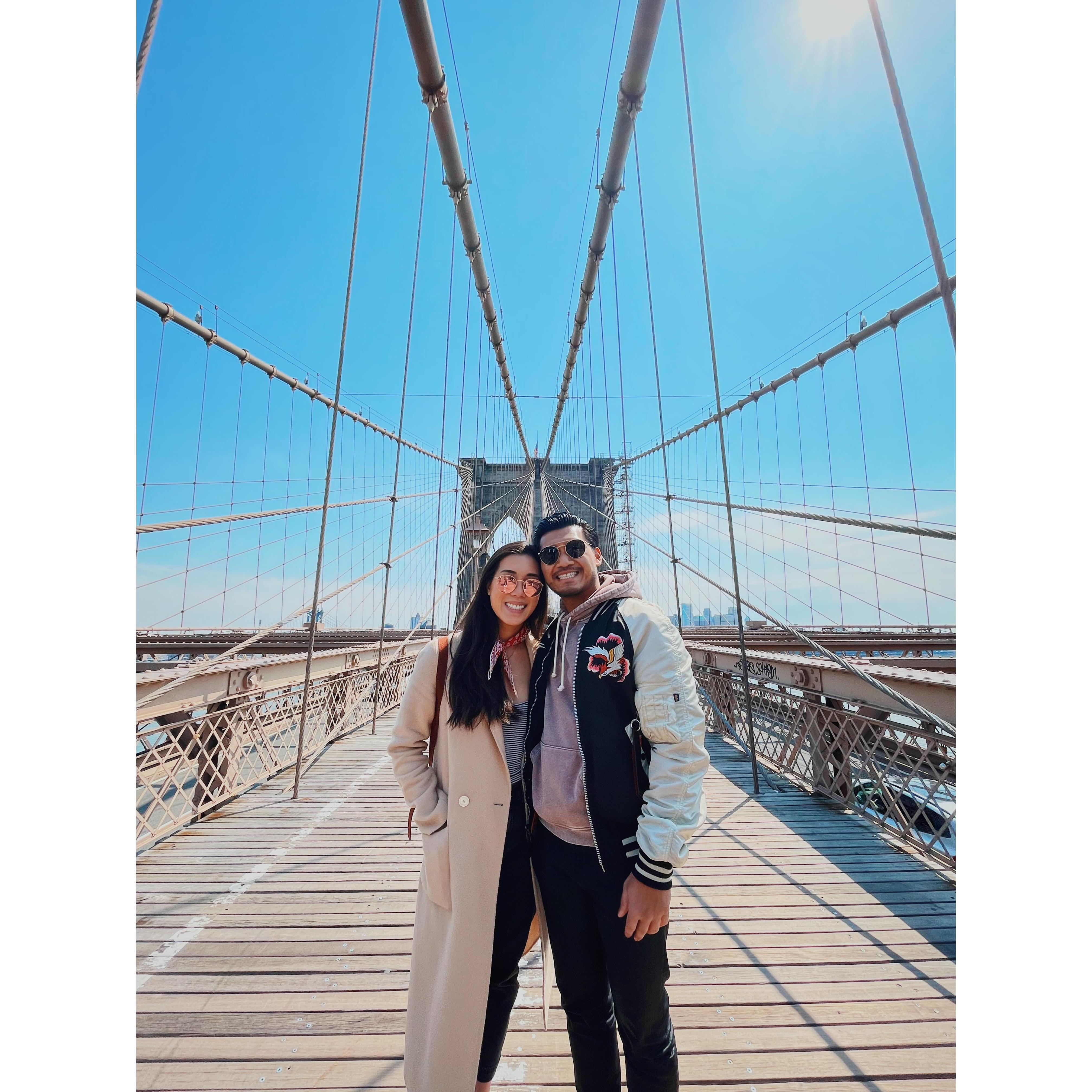 Brooklyn Bridge, April 2021