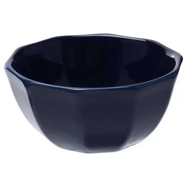 STRIMMIG Bowl, stoneware blue