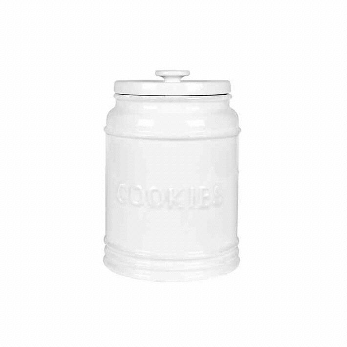 Everyday White® by Fitz and Floyd® Bistro Cookie Jar