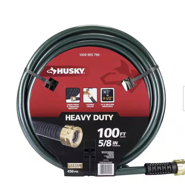 Husky 5/8 in. x 50 ft. Heavy-Duty Hose CHDHKT58050