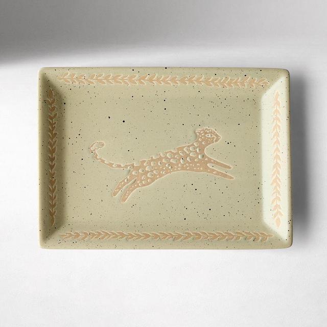 Pierce and Ward Ceramic Trinket Dish, Mint