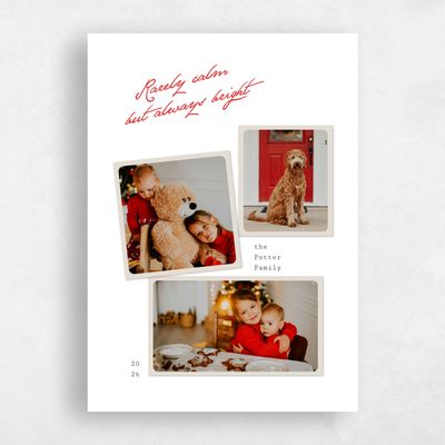 Multi-Colored Holiday Card - Longwood