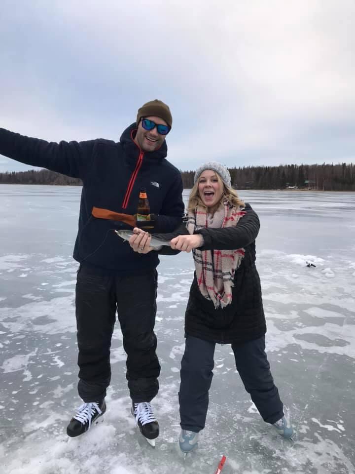 Thanksgiving 2020 ice fishing fun