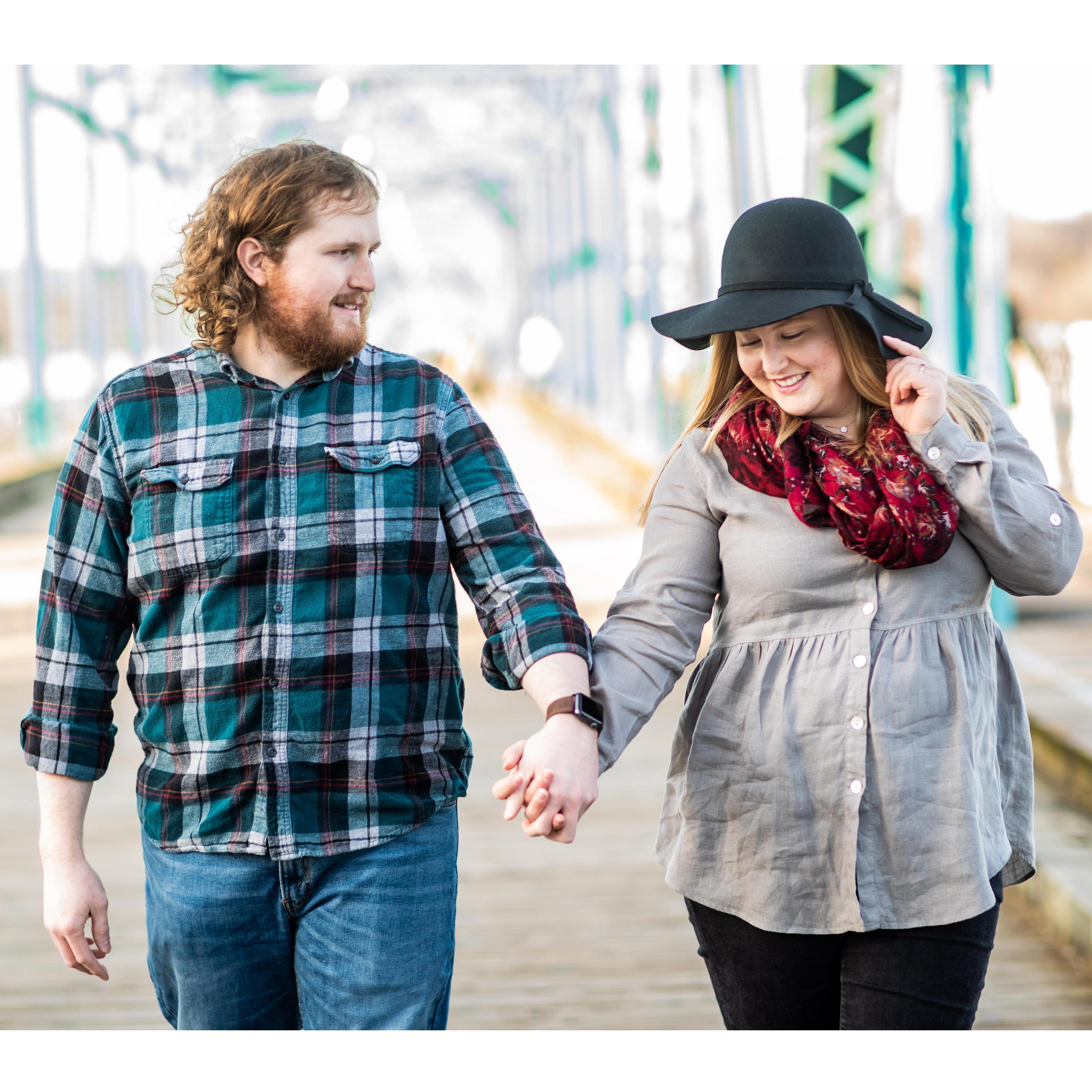 Excited to walk through life, day in and day out, with each other