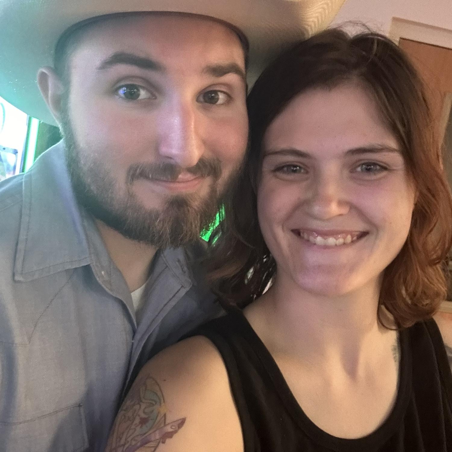 Just hanging out and eating lunch.